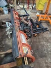 Western Snowplow Frame, Pump, Arms, Blade, Unimount 7 - 1/2 Ft. Some Wiring.. Fixed Price $1099.00.