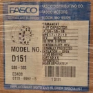 Discount Hvac FS-D151 Fasco Permanent Split Capacitor Motor. Fixed Price $84.97.