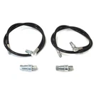 (pack Of 2) Buyers Snowplow Pressure Hoses & Quick Couplers For Meyer 21856. Fixed Price $99.99.
