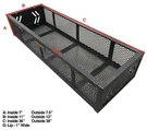 Kolpin Atv/utv Black Steel Front Gear Storage Basket (53360). Fixed Price $128.76.