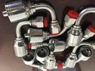 (10 PC)13943 6-6 Pk Style Hydraulic Hose Fittings 3/8" Fjic 90 Degree. Fixed Price $95.93.