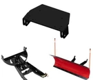 Denali Red 66" Pro Blade Utv Snow Plow Kit For Can-am Commander 1000 4X4 2021. Fixed Price $879.99.