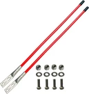 Pair High-visibility 3/4"X28" Orange Bumper Marker Rods Bolt-on. Fixed Price $33.21.