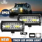 Snow Plow 7INCH White Led Work Truck Tractor Headlight Suv Utv X2. Fixed Price $18.56.
