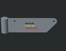 Snow Plow Curb Guards Set #105 Edge Protector Fit Western Mvp & Fisher Ezv 8'6". Fixed Price $160.00.