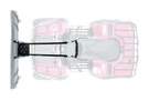 Warn 61611 Center Plow Mount For Honda Rubicon TRX500. Fixed Price $85.23.