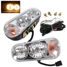 Universal Plow Lights Headlight Halogen For Boss Western Meyer Snowdogg. Fixed Price $164.00.
