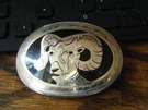 Western Ram Big Horn Sheep Belt Buckle! Vintage! Rare! Handmade! 1970S! Usa. Fixed Price $110.00.