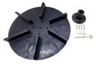Oem Buyers 18" Poly Spinner Ccw Fins 2-7/8 Hub 3010056 9240016 924F0017T. Fixed Price $174.99.