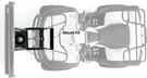 Warn Provantage Side By Plow Mount Kits Honda Muv 700 Big Red 80913 New Usa. Fixed Price $173.99.