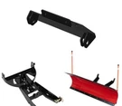 Denali Red 66" Pro Blade Utv Snow Plow For Kawasaki Teryx Krx 1000 2020-2021. Fixed Price $879.99.