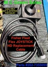 Cable 4 Fisher Fleet Flex Joystick Snow Plow Pin Controller Super Hd 85150 New. Fixed Price $84.99.