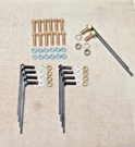 Boss LTA05300 LTA05430 Snow Plow Mount Bolt Kit RT3 HDW05321 Htx 04-08 Ford F150. Fixed Price $94.99.