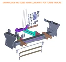 Snowdogg Md Mount 16061105 Ford 04-08 Buyers Plow Truck Side. Fixed Price $598.00.