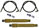 Power Angling Cylinder Hose & Coupler Kit, 1.5" X 10" For Meyer 05810 1304005. Fixed Price $324.10.