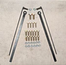 Western Snowex 33886-1 Plow Mount Bolt Kit 43460 10-18 Dodge Ram 2500 3500. Fixed Price $89.99.