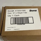 Bona 18" Lightweight T-bar Floor Coater AT0001566 **. Fixed Price $38.45.