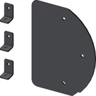 Kfi Pro-s Side Shield-box End. Fixed Price $76.99.