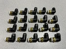 Lot Of 20 Buyers NE90M25P25S Brass/poly Dot Push-in Swivel Male Elbow 1/4" Pipe. Fixed Price $50.00.