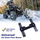 Universal Atv Plow Mount Snow Bracket For Arctic Cat 1000 4X4 Xt Eps 105745. Fixed Price $85.99.