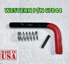 Western Snow Plows P# 67844 Stand Lock Pin Kit Usa Made. Fixed Price $23.74.