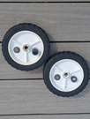 Genuine Oem Toro 145-0701 66-6510 Wheels (pair) W/push Nuts And Spacers. Fixed Price $25.00.