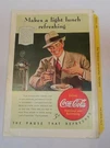 Coca Cola National Geographic Ad February 1940 Diner Body Fisher General Motors. Fixed Price $15.99.