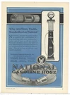 1924 National Gasoline Hose Co. Of Brooklyn, New York Ad: Western Visible Pump. Fixed Price $21.84.