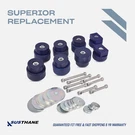 Autoacer 16P Pu Body Mount Bushing Kit Ford F-150 F-250 2/4WD Crew Cab 97-03. Fixed Price $199.00.