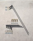 Fisher 7193 Snow Plow Mount Bolt Kit 41539 Minute Ii 2007-2017 Jeep Wrangler Jk. Fixed Price $84.99.