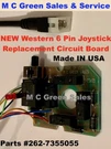 Western Snow Plow Joystick Controller Replacement Circuit Board New Usa Built. Fixed Price $174.99.