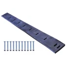 Rubber Cutting Edge Kit 11 Hole 108"L X 10"H 1-1/2"W On 9 Ft Meyer Plows. Fixed Price $595.95.