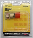 Genuine Oem Meyer Female Coupler Block, 22294. Fixed Price $42.99.