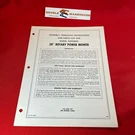 Amf Western 20" Rotary Power Mower 52100800 Parts List 60308. Fixed Price $14.99.