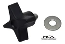 Oem Boss Vbx Threaded Knob 5/16-18 & 7/8 S.s. Washer HDW14016 HDW14535. Fixed Price $19.99.