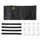 Buyers Products 1491501, Replacement 8 Foot Tarp Kit For 96 X 47 Inch Sch. Fixed Price $157.95.