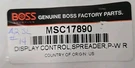 Boss Display Control Spreade Pre-wet MSC17890 TRSLA-2 #14. Fixed Price $339.99.