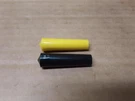 Meyer Toggle Switch Handle Extension Pair Black Yellow 15375 15376 Snow Plow. Fixed Price $40.00.