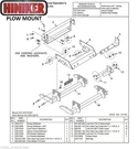 Hiniker Snowplow Mount Dodge Ram X 4: '72-'93 W150-350 QUICK-HITCH1 # 25010347. Fixed Price $800.00.