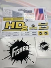 Fisher Minute Mount Snow Plow Blade Decals 10 Kit Hd Series MM2 Storm Guard. Fixed Price $29.95.