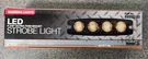 Buyers Products 8892240 Is 4.5" Amber Led Ultra-thin Strobe Light Trucks Trailer. Fixed Price $55.00.