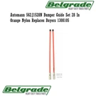 Automann 562.J1528N Bumper Guide Set In Orange Nylon Replaces Buyers 1308105. Fixed Price $59.99.