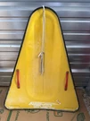Vintage Blazon Sno-wing Metal Snow Sled Triangular 1960S Retro Winter. Fixed Price $159.00.
