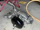 19999-2006 Gm Motor 4.8-5.3L Chrome Water Pump. Fixed Price $65.00.