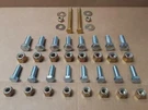 Hiniker Snow Plow Mount Bolt Kit 15-19 25013353 25013354 Chevy/gm 2500 3500 Qh. Fixed Price $60.00.