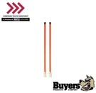 Buyers Products 1308105 3/4 X 28" Orange Bolt-on Bumper Marker Sight Rods. Fixed Price $31.95.