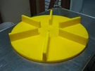 Buyers 1308902 Polyurethane 18" Yellow Spinner, Straight Nnb. Fixed Price $74.99.