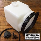 Spx Stone/fenner Plastic Reservoir Tank, Snow Plow Power Unit, Hiniker, DC80-SPC. Fixed Price $255.99.