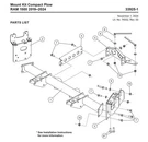 Western Plows Part # 33925-1 Personal Mount Dodge Ram 1500 (2020-2024). Fixed Price $300.00.