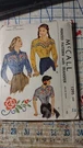 Mccall 1295 Embroidered Western Wear Shirt Womens Size 14 Bust 32 1946. Fixed Price $64.00.
